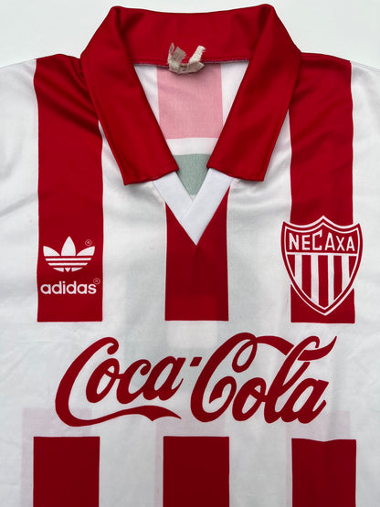 Jersey Necaxa Local 1994 1995 Match Worn Manuel Sol (XL)