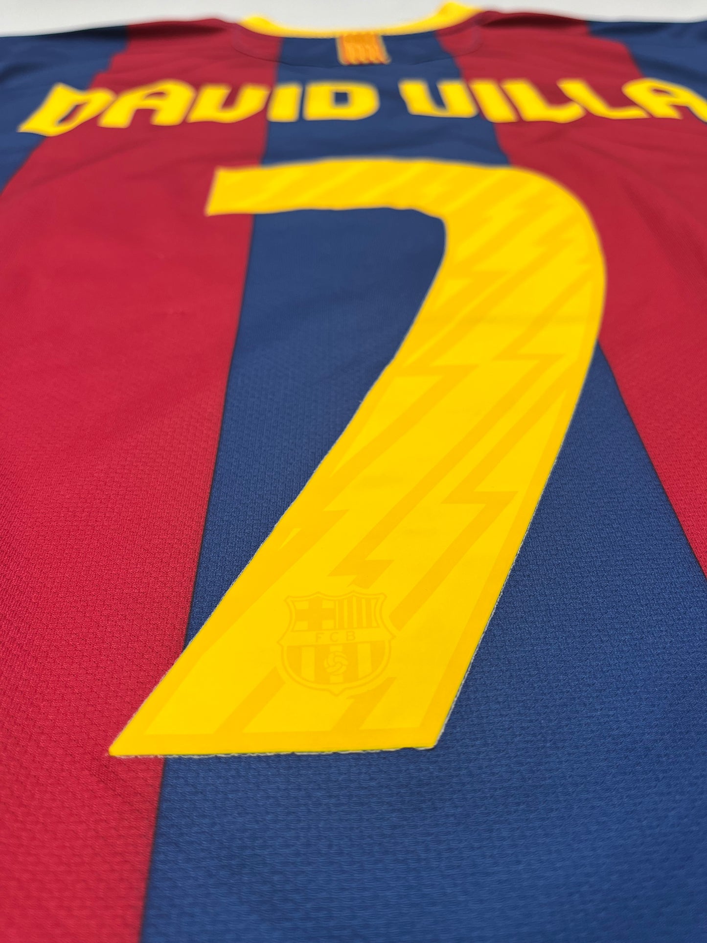 Jersey Barcelona Local 2010 2011 David Villa (L)