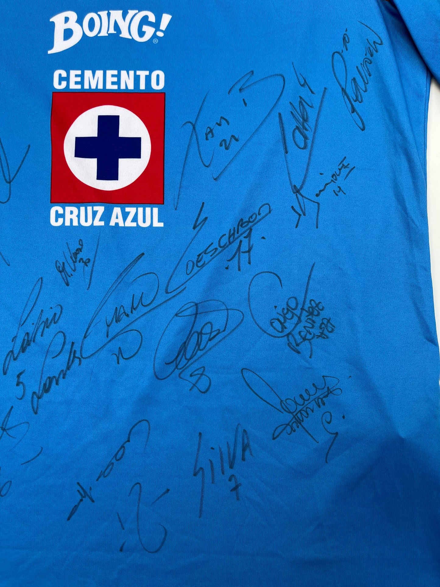 Jersey Cruz Azul Local 2016 2017 Autografiado (L)