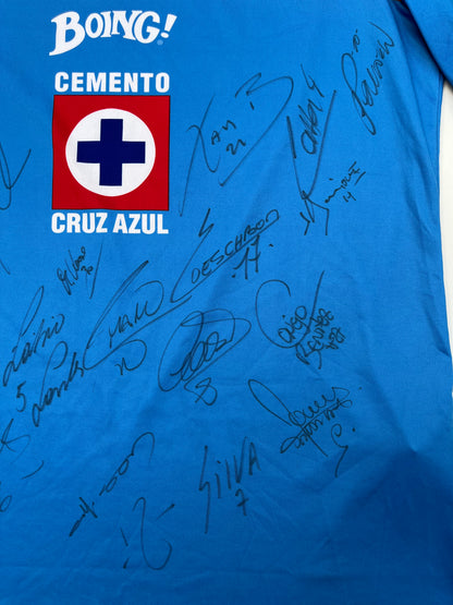 Jersey Cruz Azul Local 2016 2017 Autografiado (L)