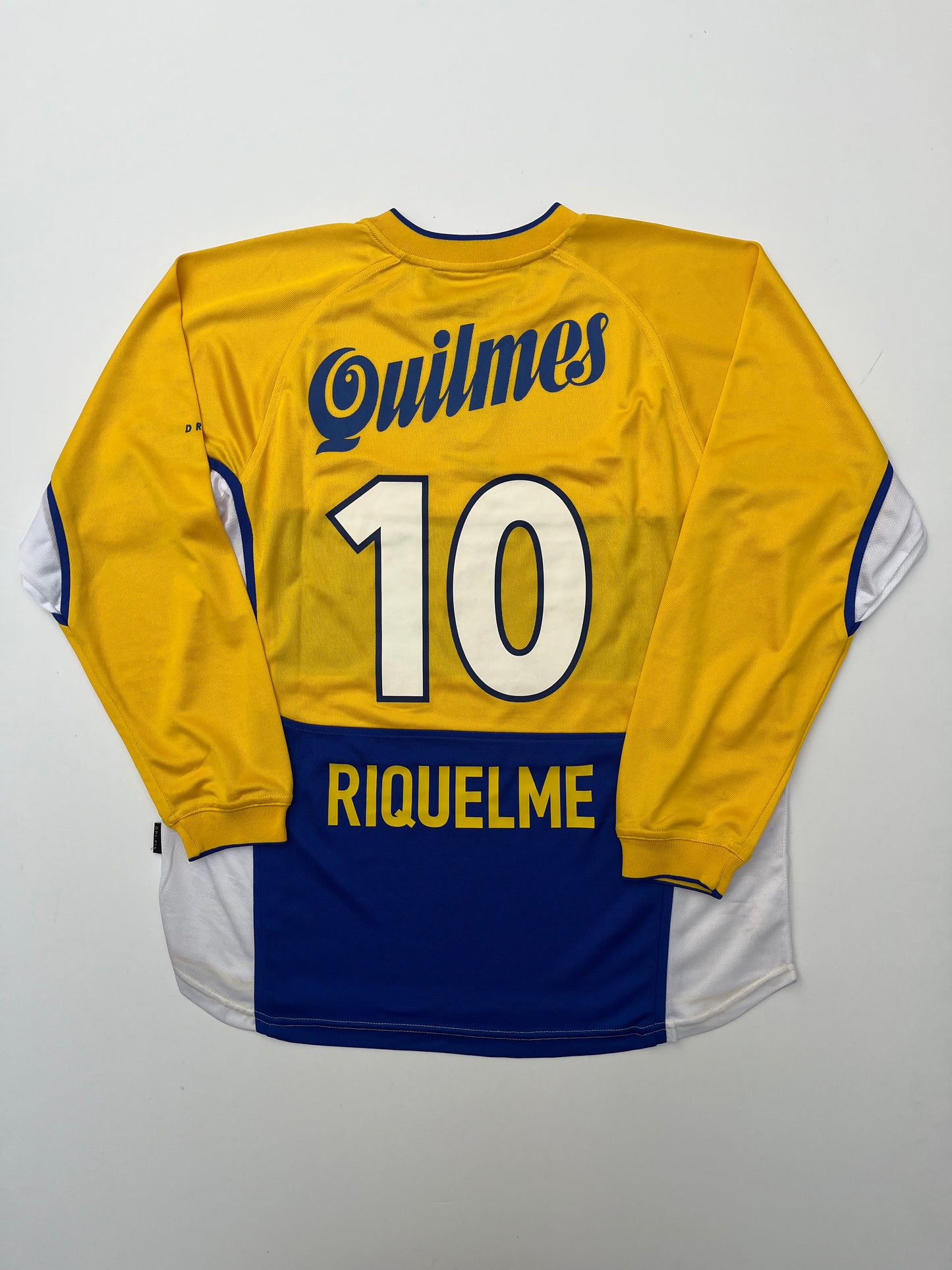 Jersey Boca Juniors Visita 2001 2002 Manga Larga Juan Román Riquelme (L)