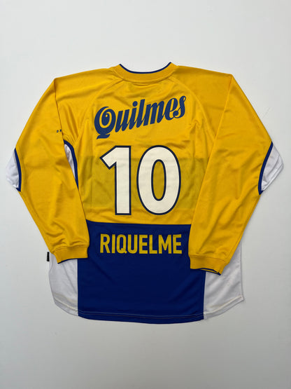 Jersey Boca Juniors Visita 2001 2002 Manga Larga Juan Román Riquelme (L)