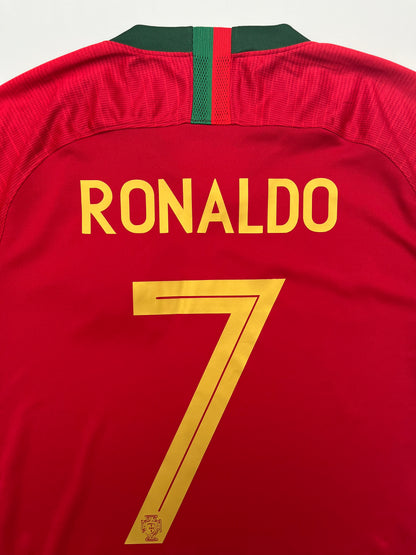 Jersey Portugal Local 2018 2019 Cristiano Ronaldo (L)