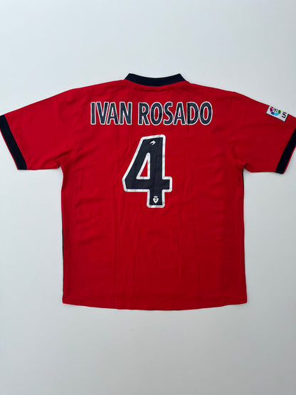 Jersey Osasuna Local 2004 2005 Match Worn Ivan Rosado (XL)