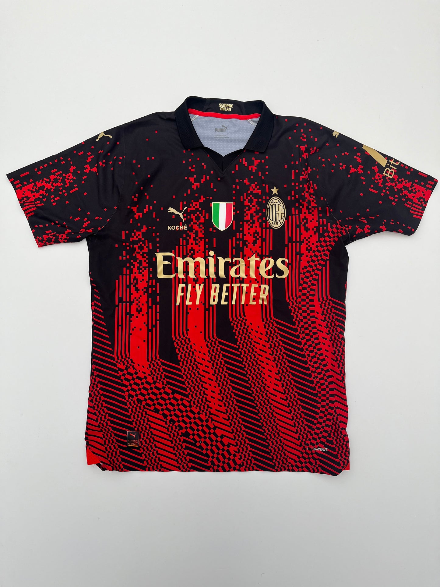 Jersey Ac Milan Cuarta 2022 2023 Versión Jugador (L)