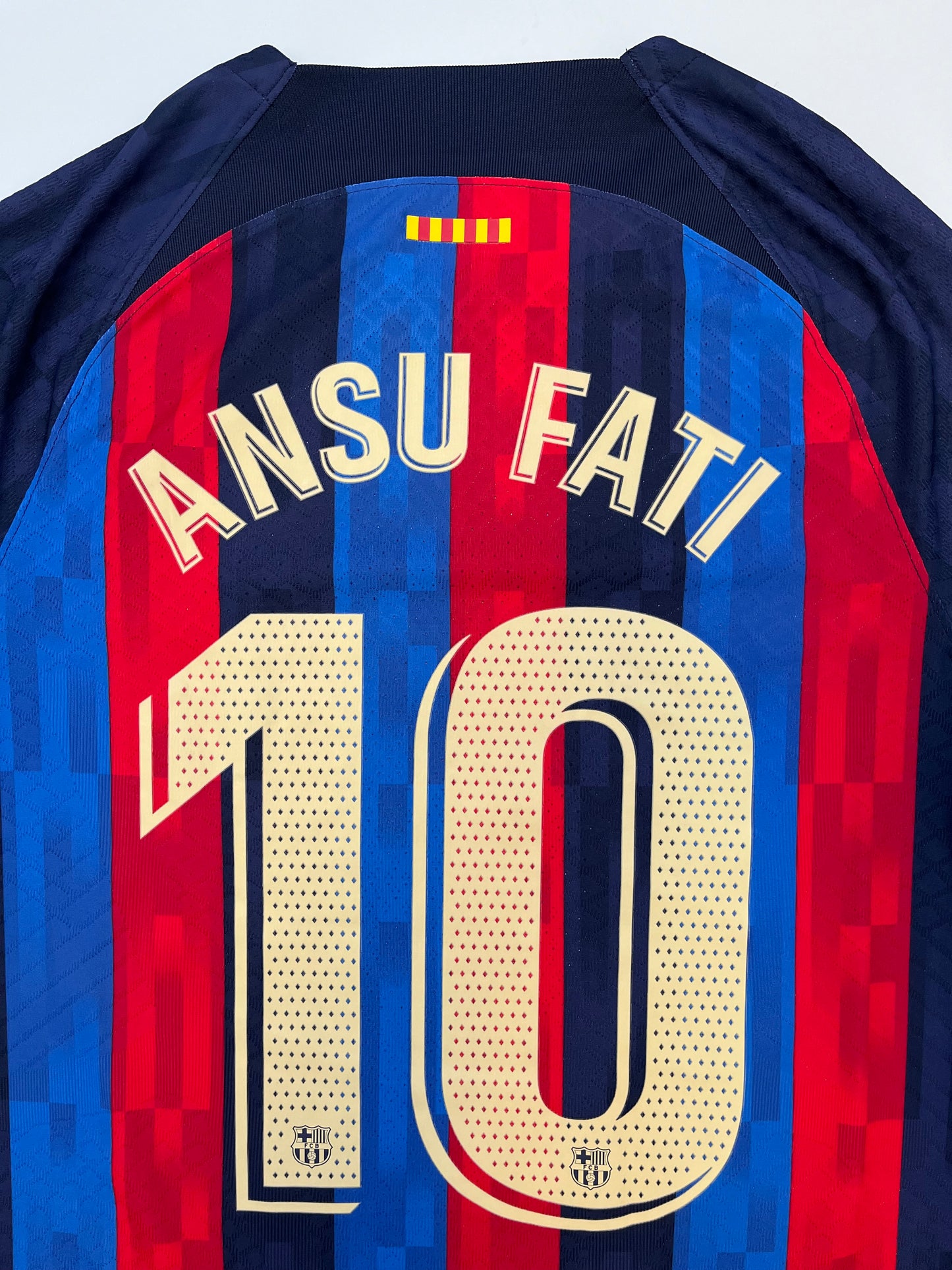 Jersey Barcelona Local 2022 2023 Ansu Fati Versión Jugador (M)