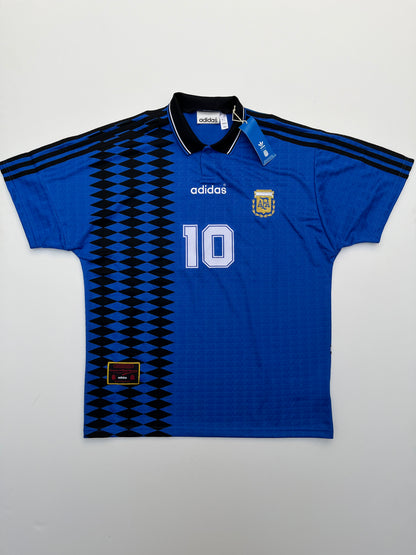 Jersey Argentina Visita 1994 1995  Reedición Diego Armando Maradona (L)