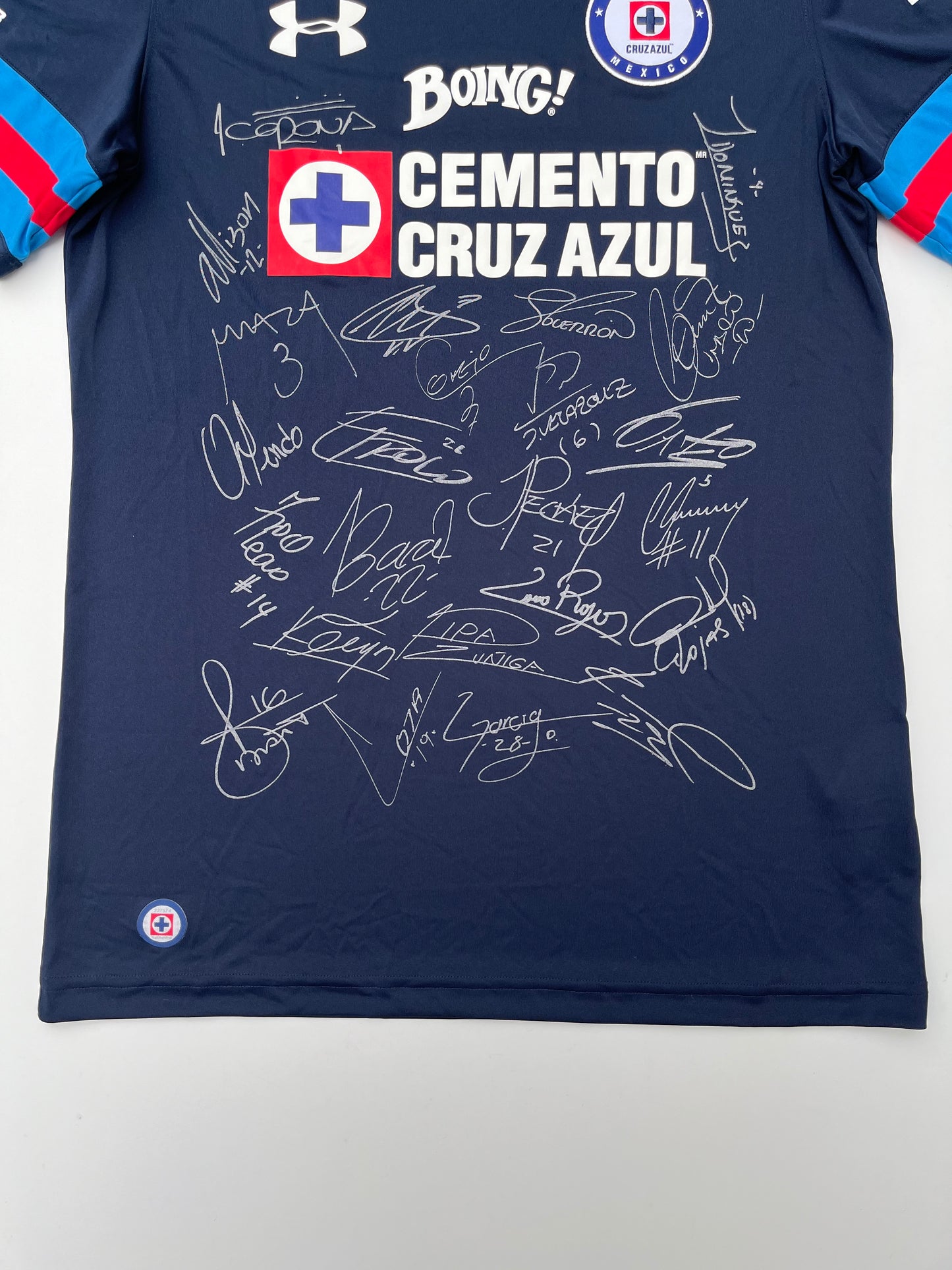 Jersey Cruz Azul Tercero 2016 2017 Autografiada (M)