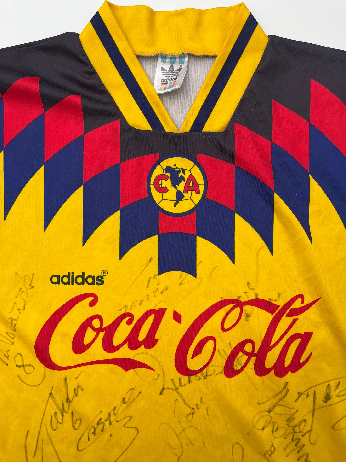 Jersey Club América Local 1995 1996 Autografiado (M Niño)