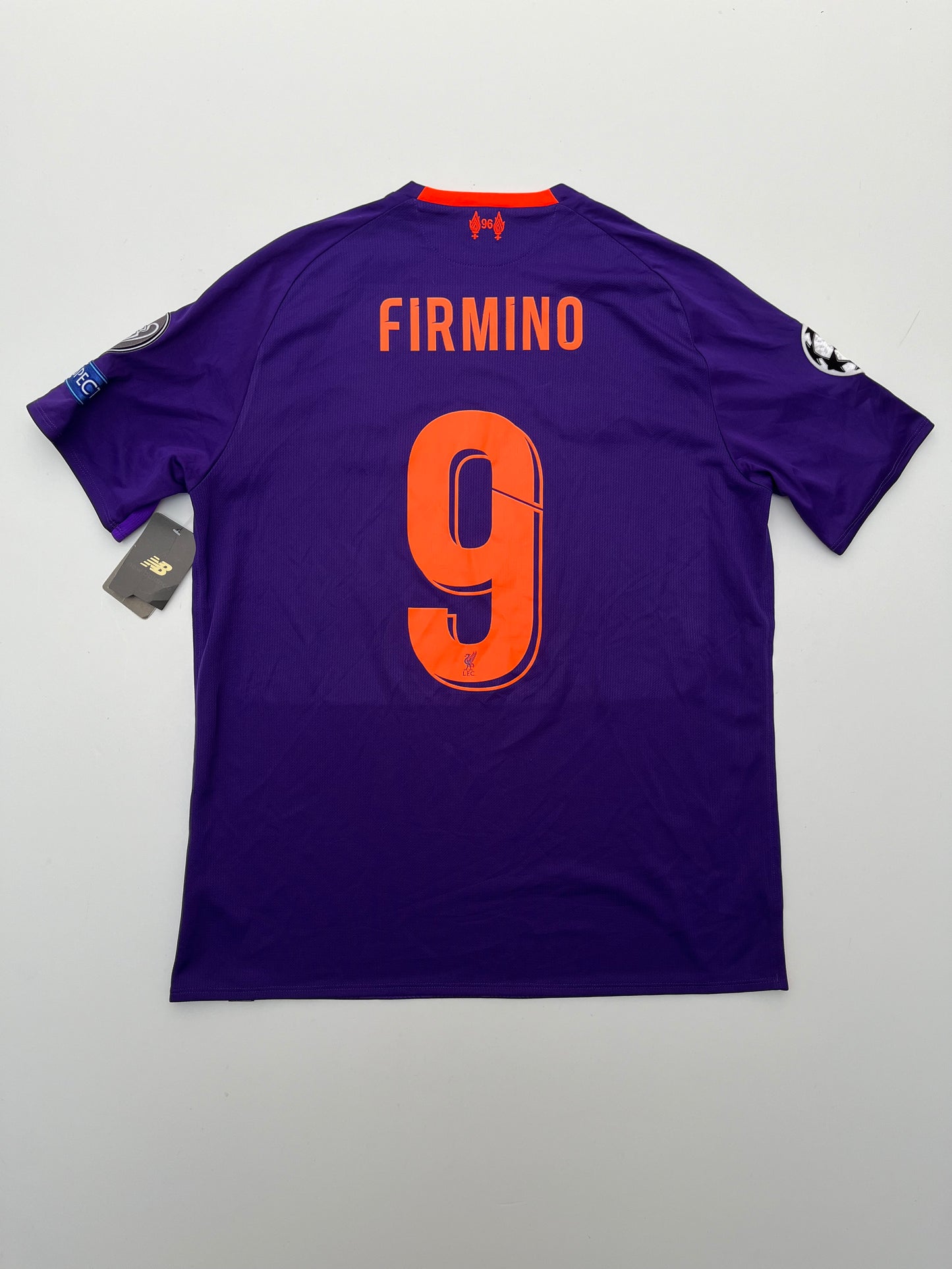 Jersey Liverpool Visita 2018 2019 Roberto Firmino (L)