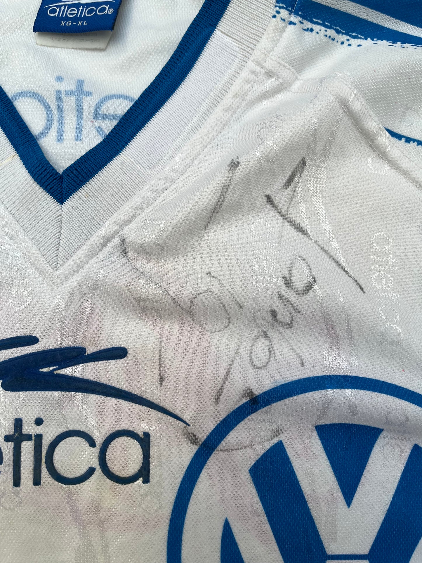 Jersey Puebla Local 1999 2000 Autografiada (XL)