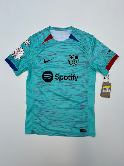 Jersey Barcelona Tercera 2023 2024 Copa Del Rey (S)