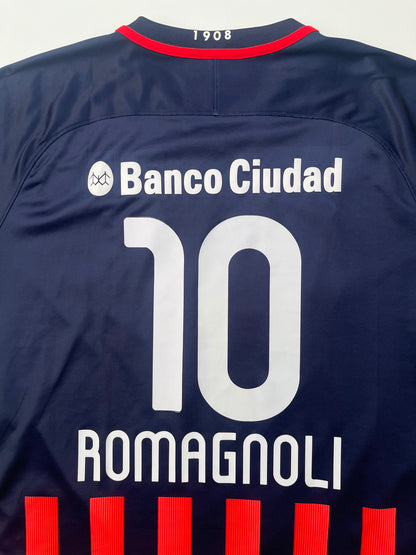 Jersey San Lorenzo Local 2017 2018 Leandro Romagnoli (XL)