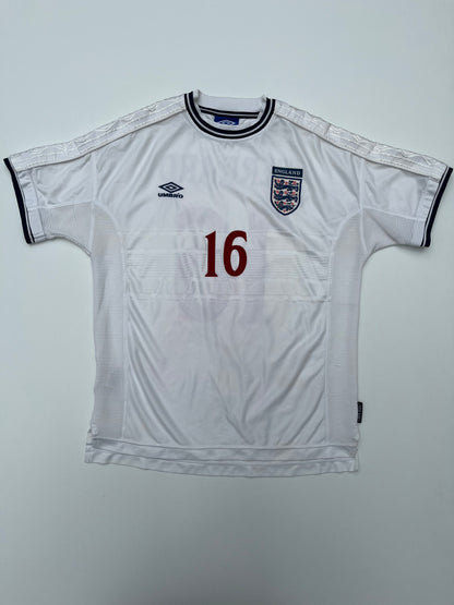 Jersey Inglaterra Local 2000 2002 Steven Gerrad (XL)