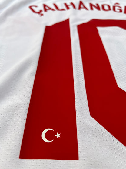 Jersey Turquía Visita 2020 2021 Versiòn Jugador Hakan Çalhanoğlu (L)