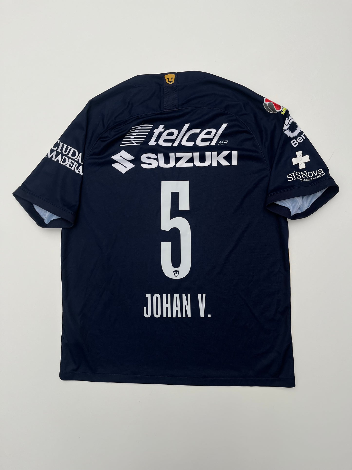 Jersey Pumas Tercero 2019 2020 Johan Vásquez (XL)