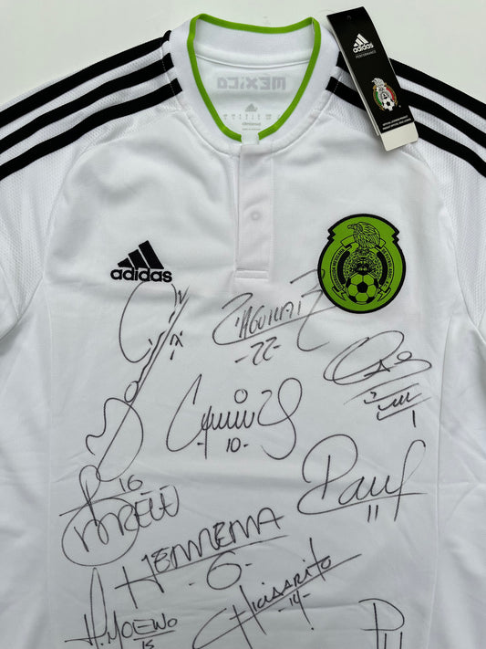 Jersey México Visita 2015 2016 Autografiado (S)