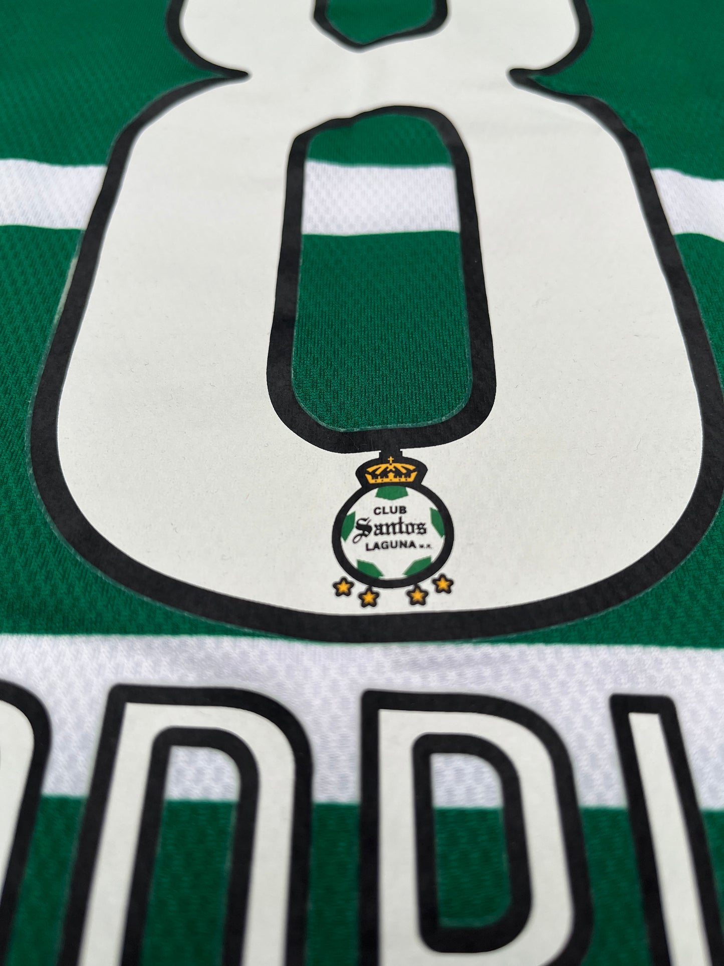 Jersey Santos Laguna Local 2014 2015 Match Worn Juan Pablo "Chato" Rodríguez (S)