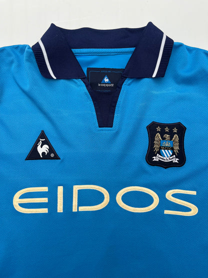 Jersey Manchester City Local 2001 2002 Nicolas Anelka (L)