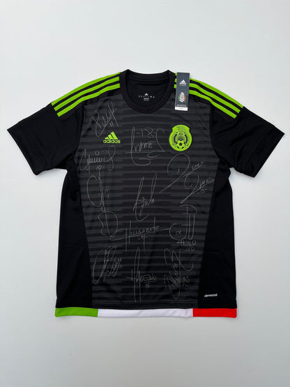 Jersey México Local 2015 2016 Autografiado (L)