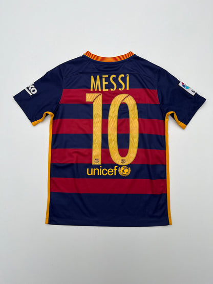 Jersey Barcelona Local 2015 2016 Lionel Messi (L niño)