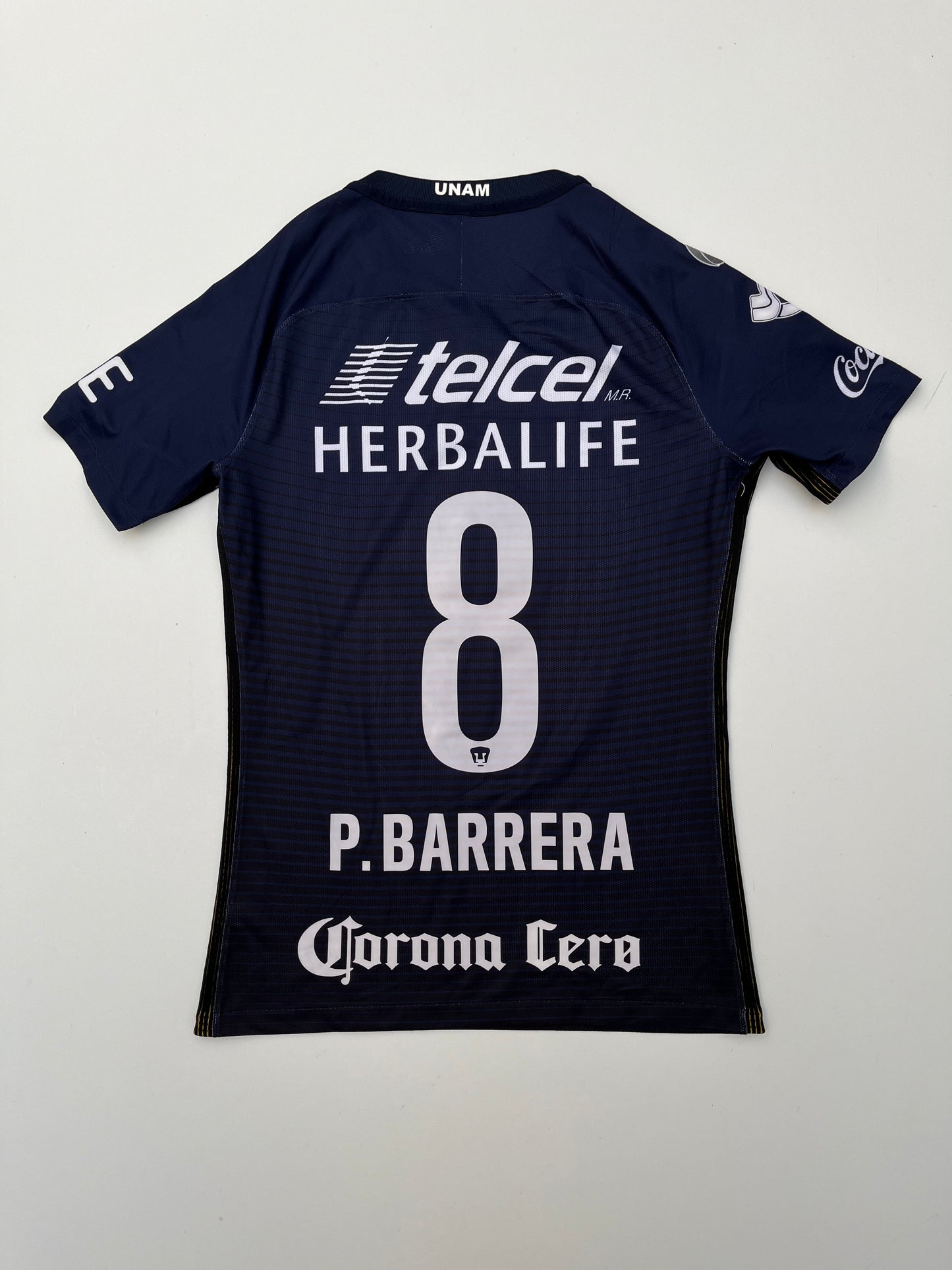 Jersey Pumas Tercera 2017 2018 Match Worn Pablo Barrera (M)