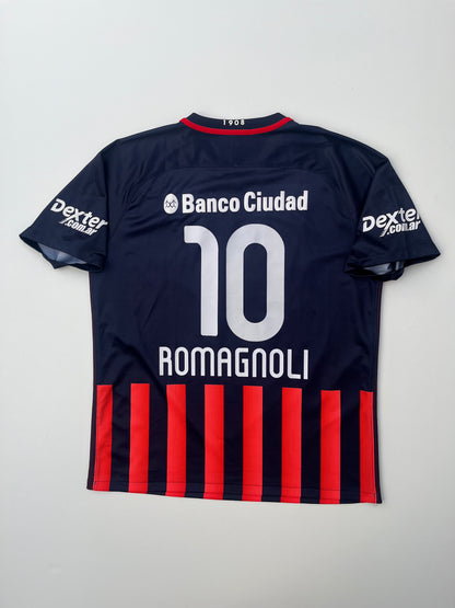 Jersey San Lorenzo Local 2017 2018 Leandro Romagnoli (XL)