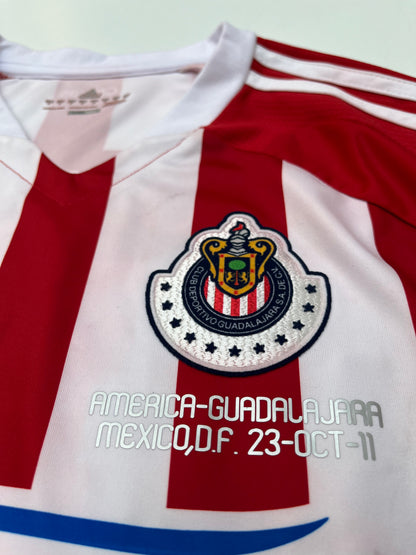 Jersey Chivas Local Conmemorativa Foliada 35/50 2011 2012 (S)