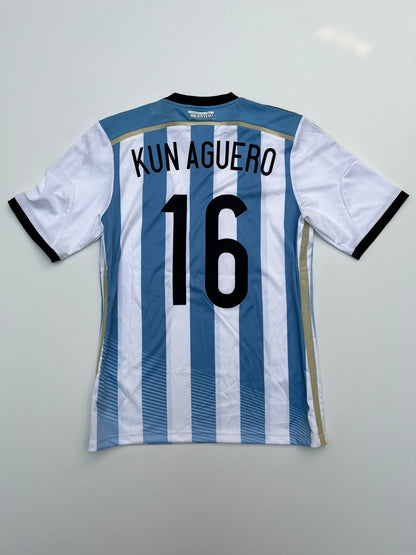 Jersey Argentina Local 2014 2015 Sergio Agüero (M)