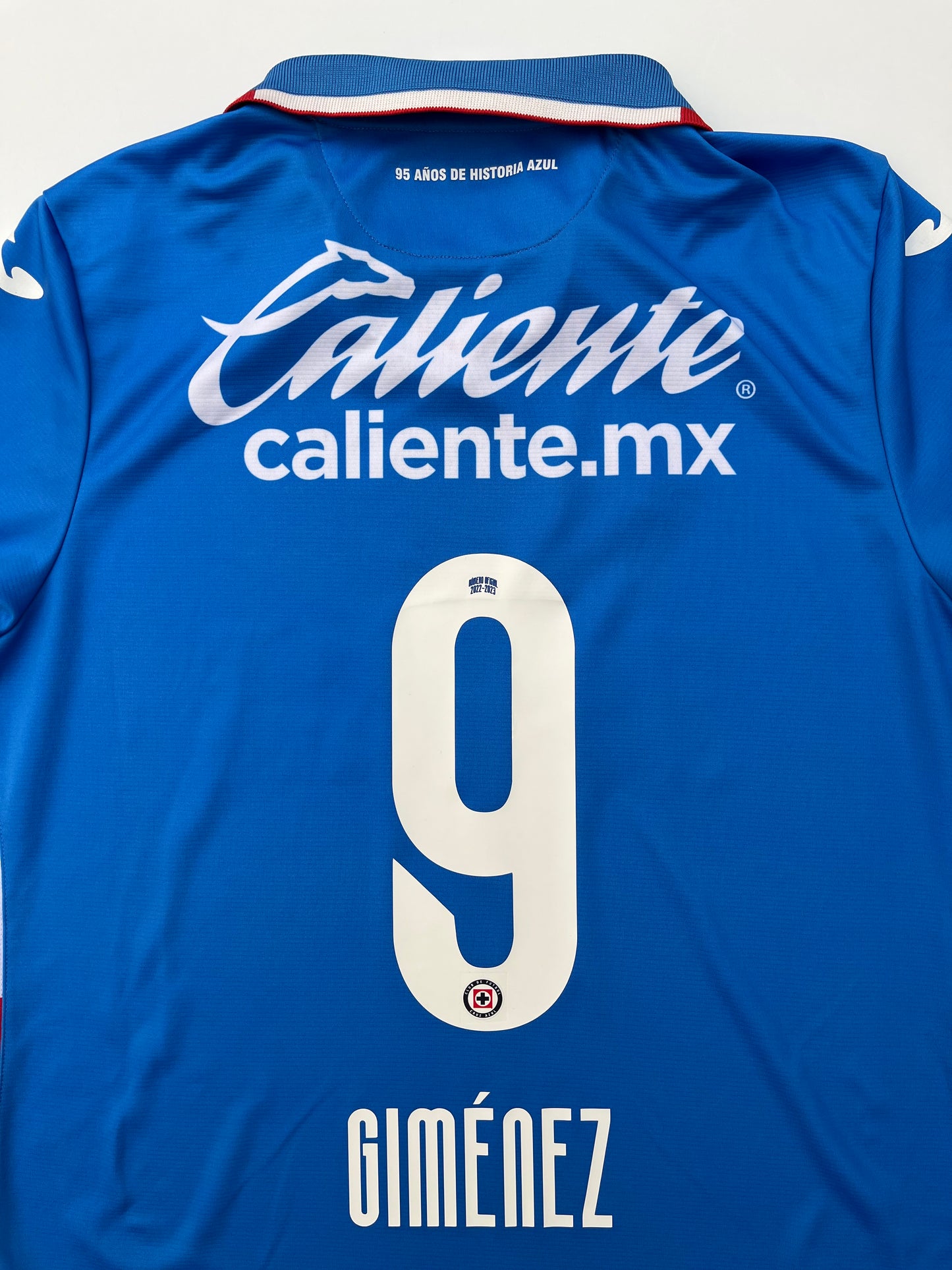 Jersey Cruz Azul Local 2022 2023 Santiago Giménez (M)