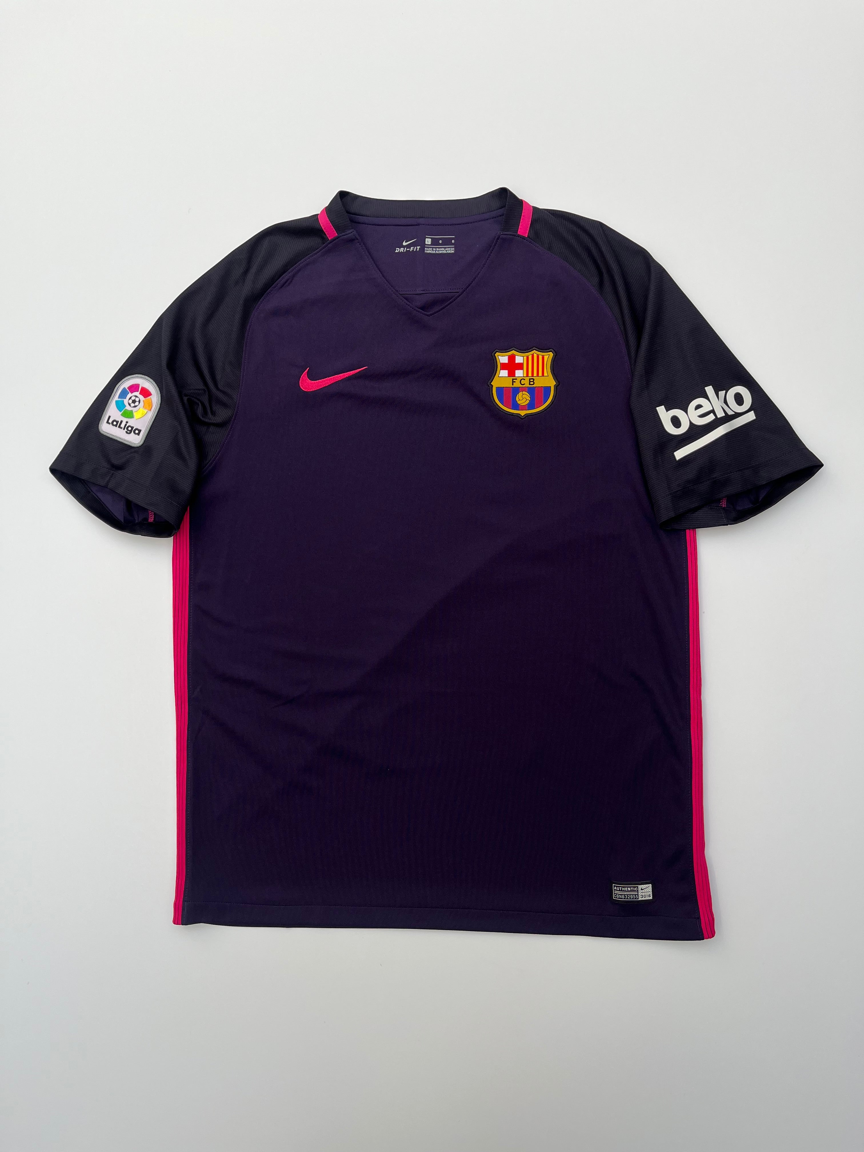 Jersey Barcelona Visita 2016 2017 L El jugador numero 12