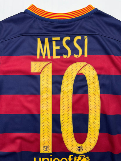 Jersey Barcelona Local 2015 2016 Lionel Messi (L niño)