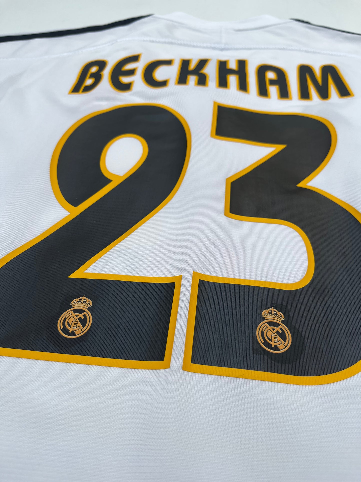 Jersey Real Madrid Local 2003 2004 David Beckham (L)