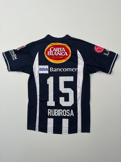 Jersey Rayados Monterrey Local 2007 2008 Match Worn Irving Rubirosa (S)