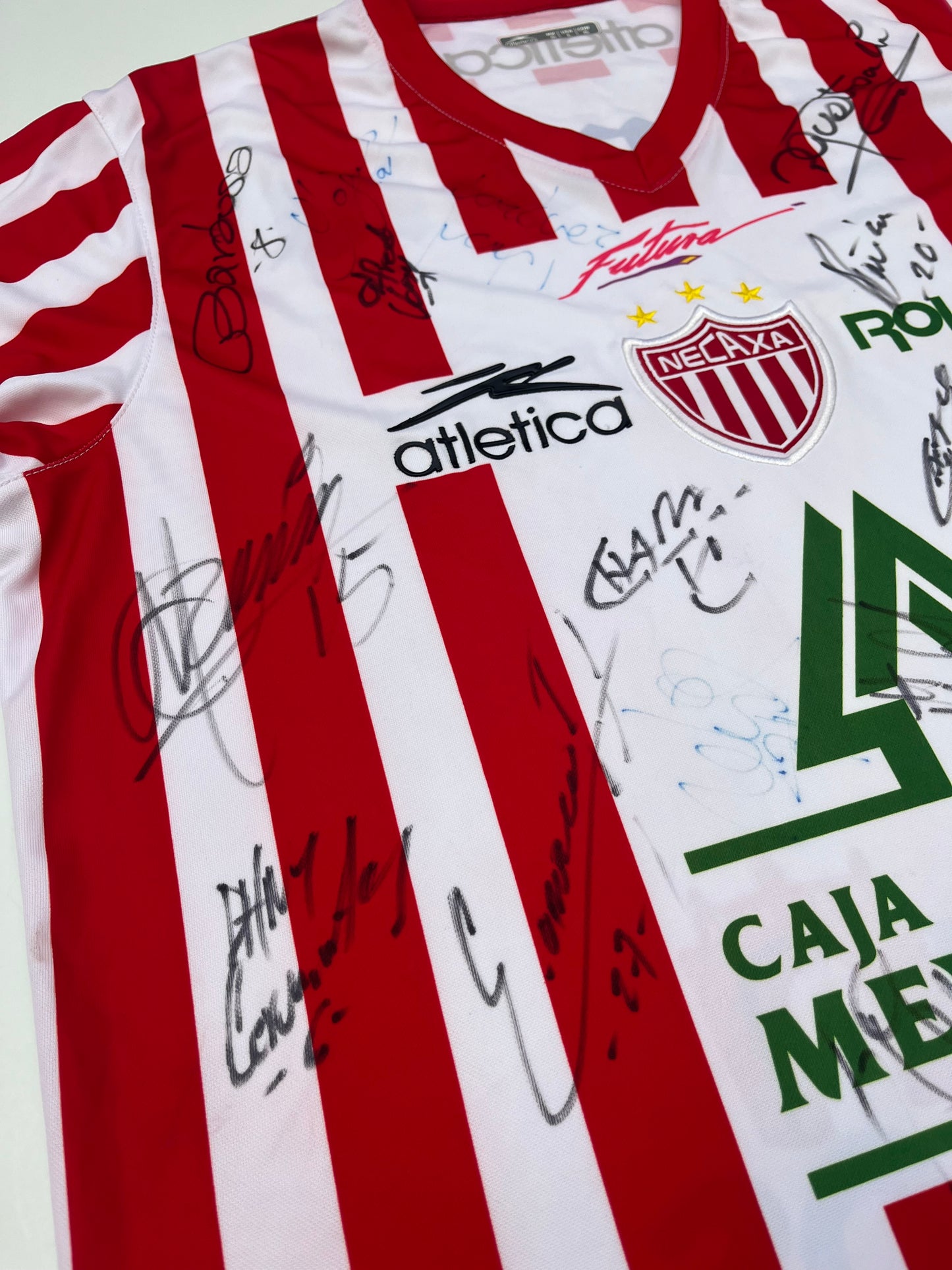 Jersey Necaxa Local 2011 2012 Autografiado (L)