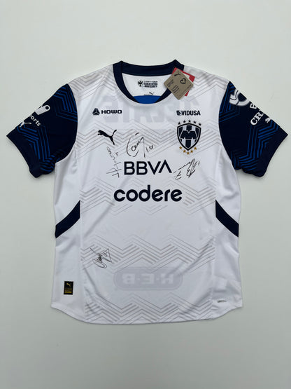 Jersey Rayados Monterrey Rayados Monterrey Visita 2024 2025 Autografiada (L)