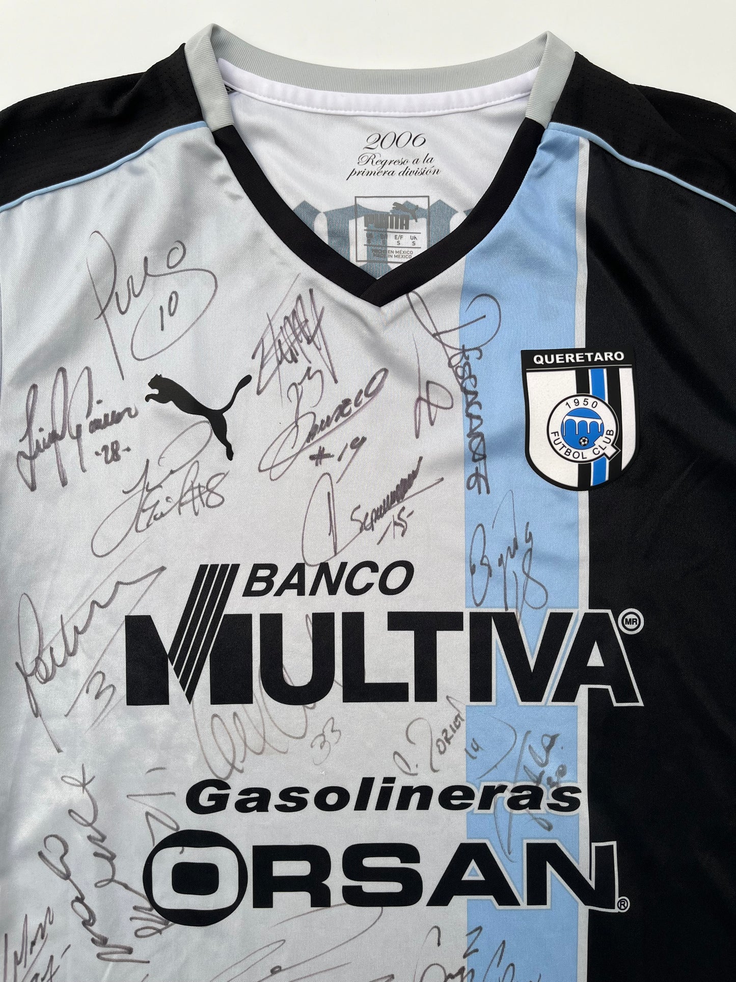 Jersey Queretaro Visita 2016 2017 Autografiado (S)