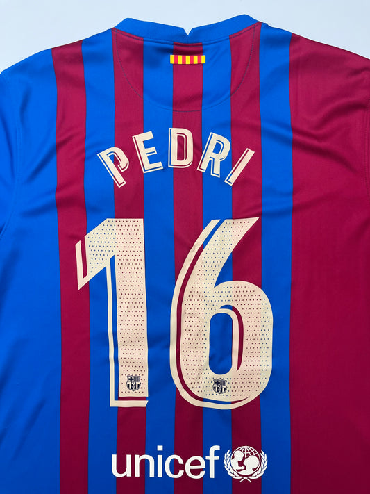 Jersey Barcelona Local 2021 2022 Pedri (XL)