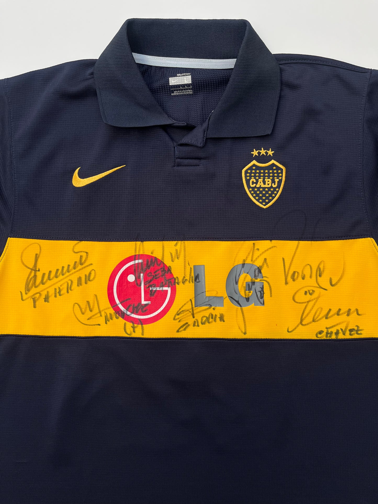 Jersey Boca Juniors Local 2009 2010 Claudio Morel (L)