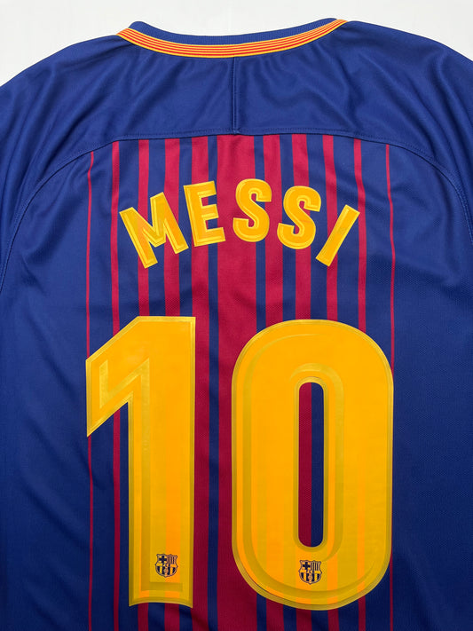 Jersey Barcelona Local 2017 2018 Lionel Messi (M)