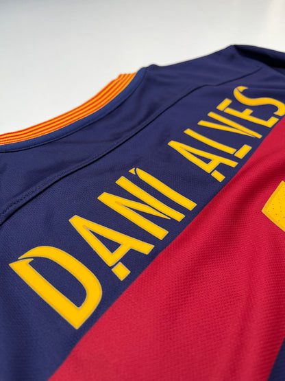 Jersey Barcelona Local 2015 2016 Daniel Alves (S)