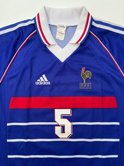 Jersey Francia 1998 1999 Laurent Blanc (M)