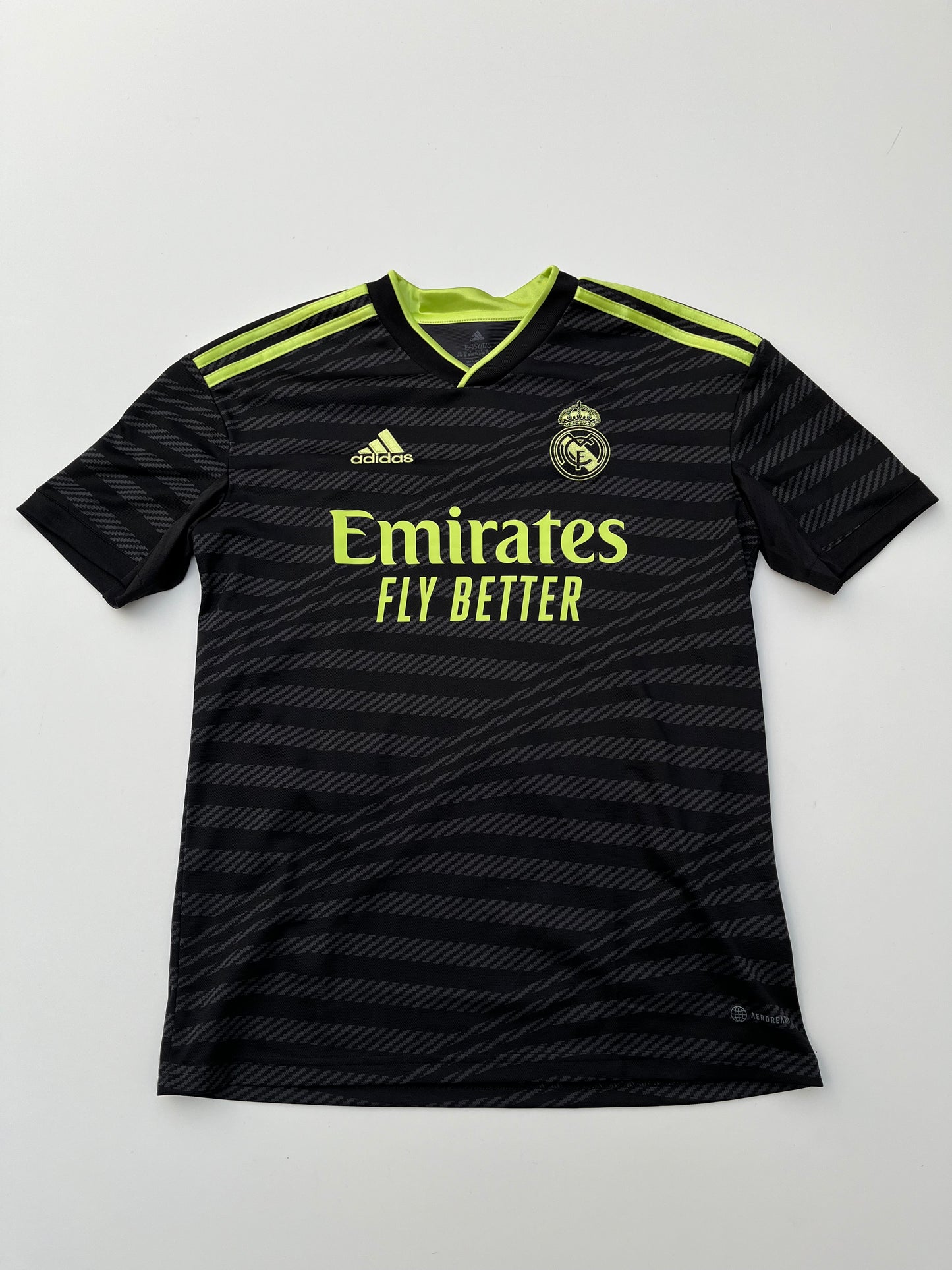 Jersey Real Madrid Tercera 2022 2023 Vini Jr (XL Niño)