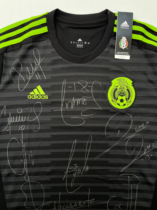 Jersey México Local 2015 2016 Autografiado (L)