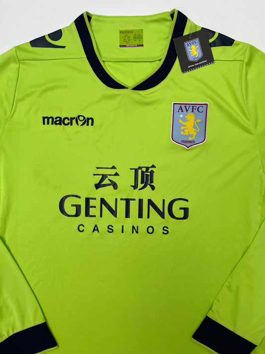 Jersey Aston Villa Visita 2012 2013 Manga Larga (XL)