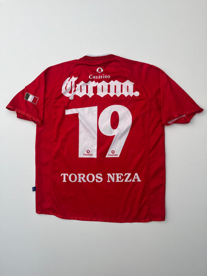 Jersey Toros Neza Local 2001 2002 Match Worn Jorge Omar Uribe (XL)