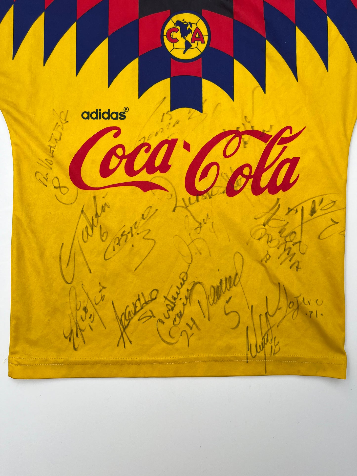 Jersey Club América Local 1995 1996 Autografiado (M Niño)