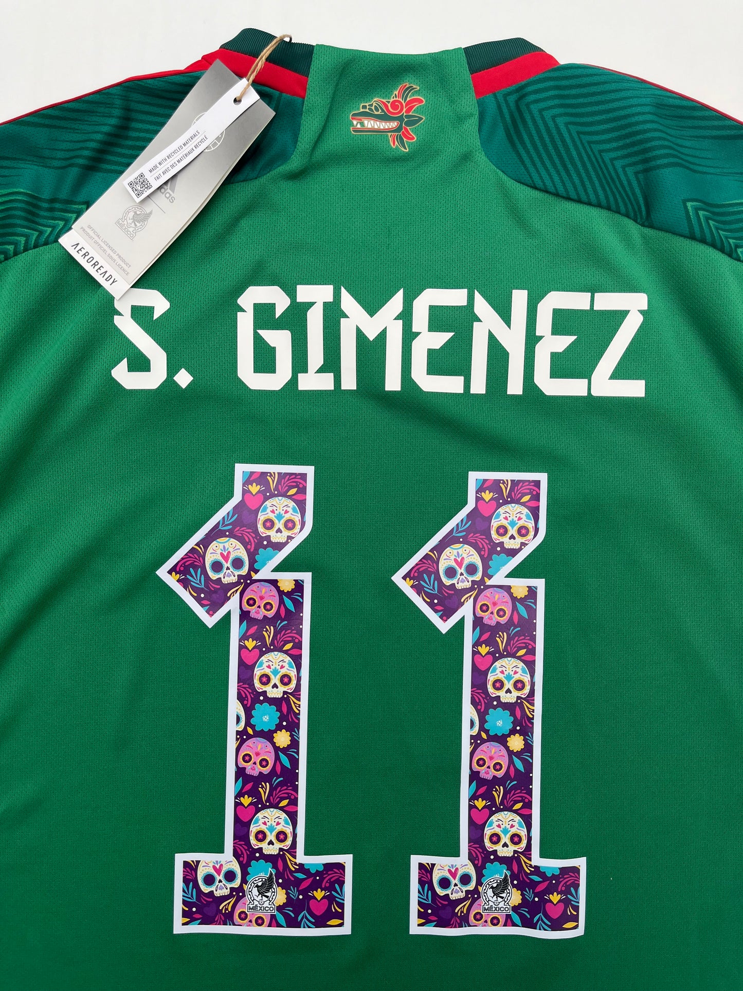 Jersey México Local 2022 2023 Santiago Giménez (XL)