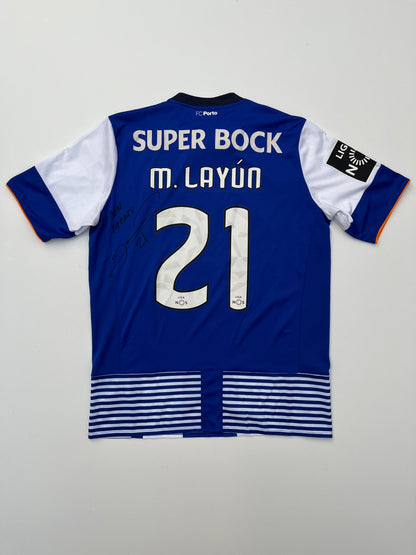 Jersey Porto Local 2015 2016 Autografiada Miguel Layún (M)