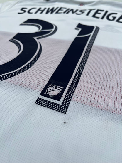 Jersey Chicago Fire Visita 2019 2020 Versión Jugador Bastian Schweinsteiger (L)